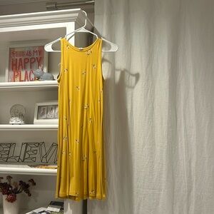 Floral Yellow Sundress